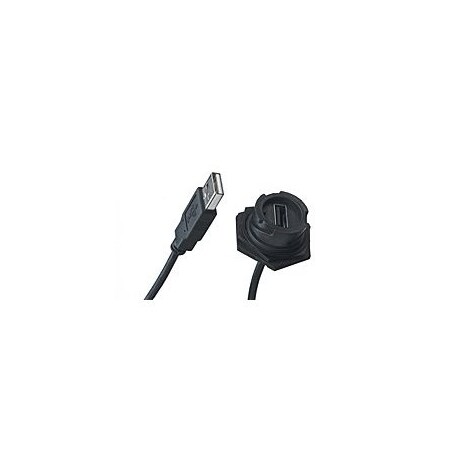 Molex USB TYPE-A RECPT. PANEL MT CORD 3.0M 84729-0007